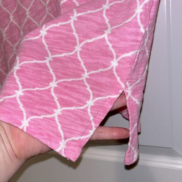 Talbots 3/4 Sleeve Pink Top - Picture 6 of 9